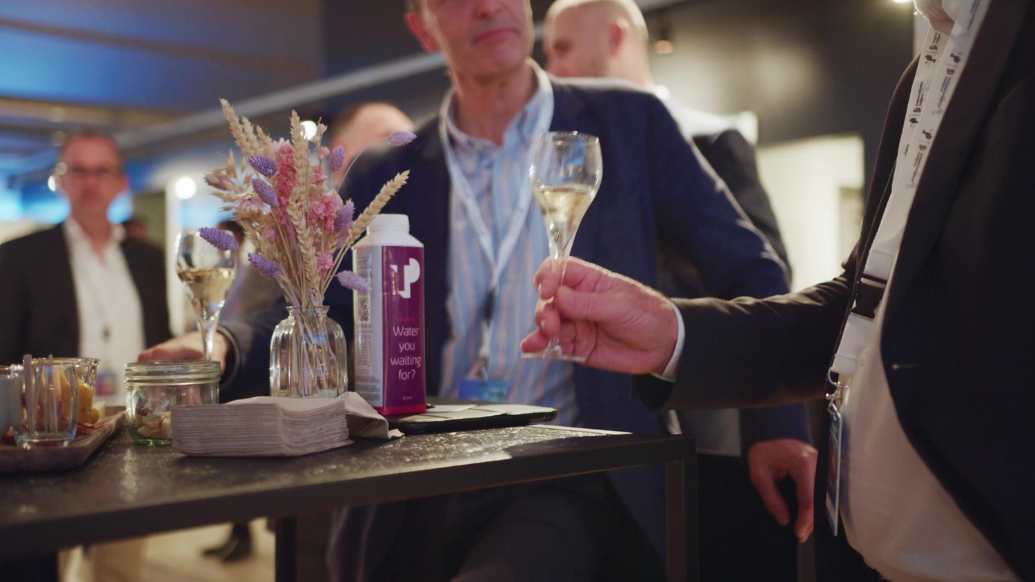 TP Be Aftermovie event with investors.