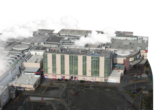 Aerial view of Mallplaza Bellavista, home to TP’s location in Callao, Peru.