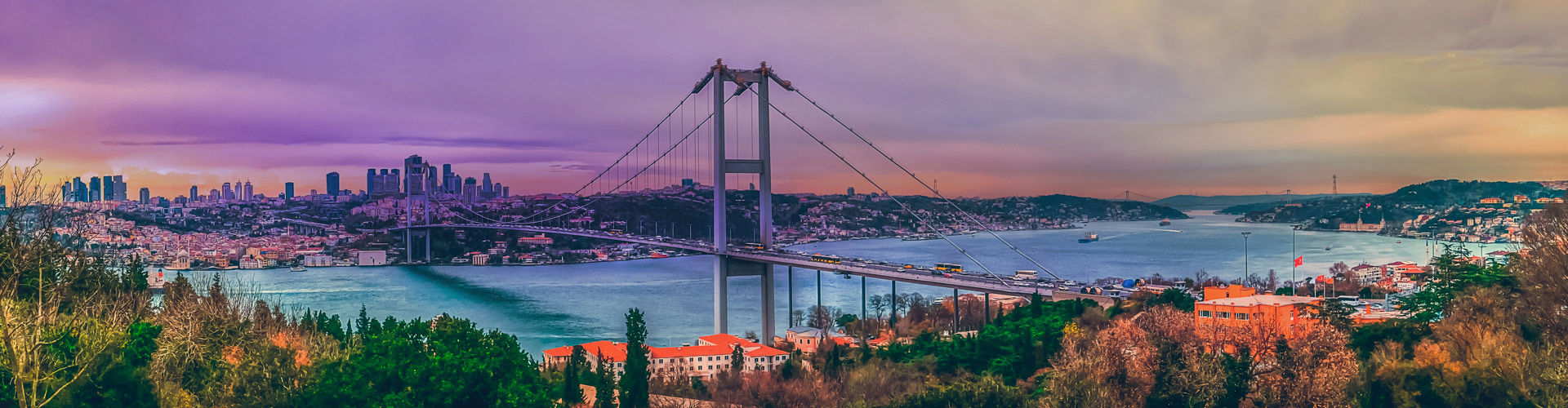Istanbul cityscape showcasing the city's modern urban environment.
