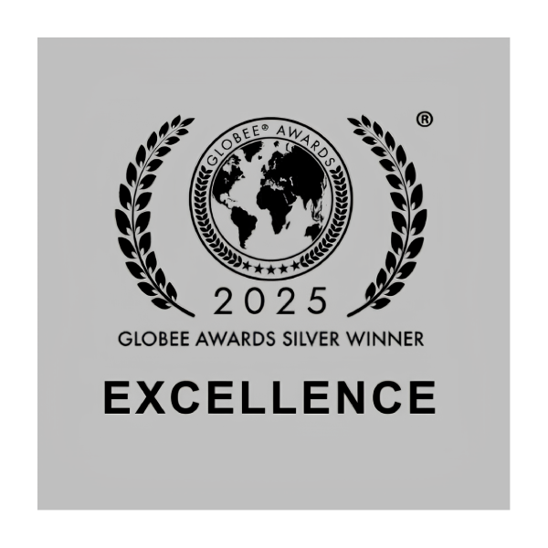 2025 Globee Awards Silver Winner badge for Excellence category.
