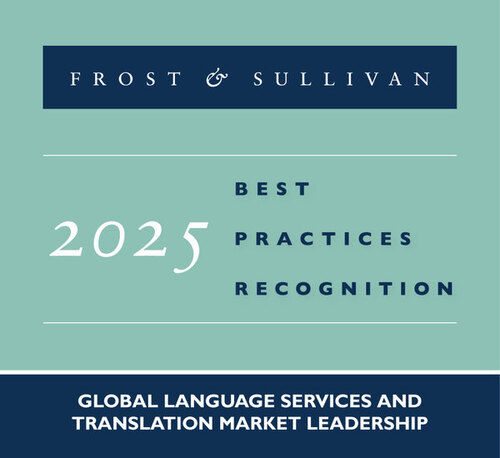 LanguageLine Solutions - Market Leadership Recognition award badge.