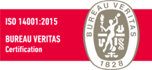 Iso 14001:2015 bureau veritas certification.