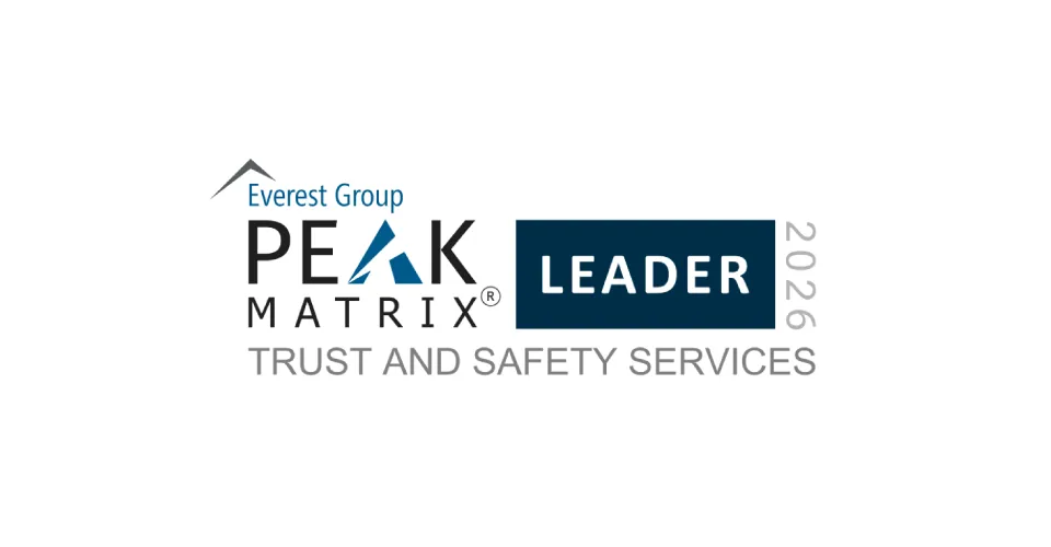 Everest Group 2026 Trust And Safety Recognition.