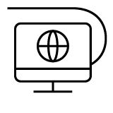 Black desktop icon