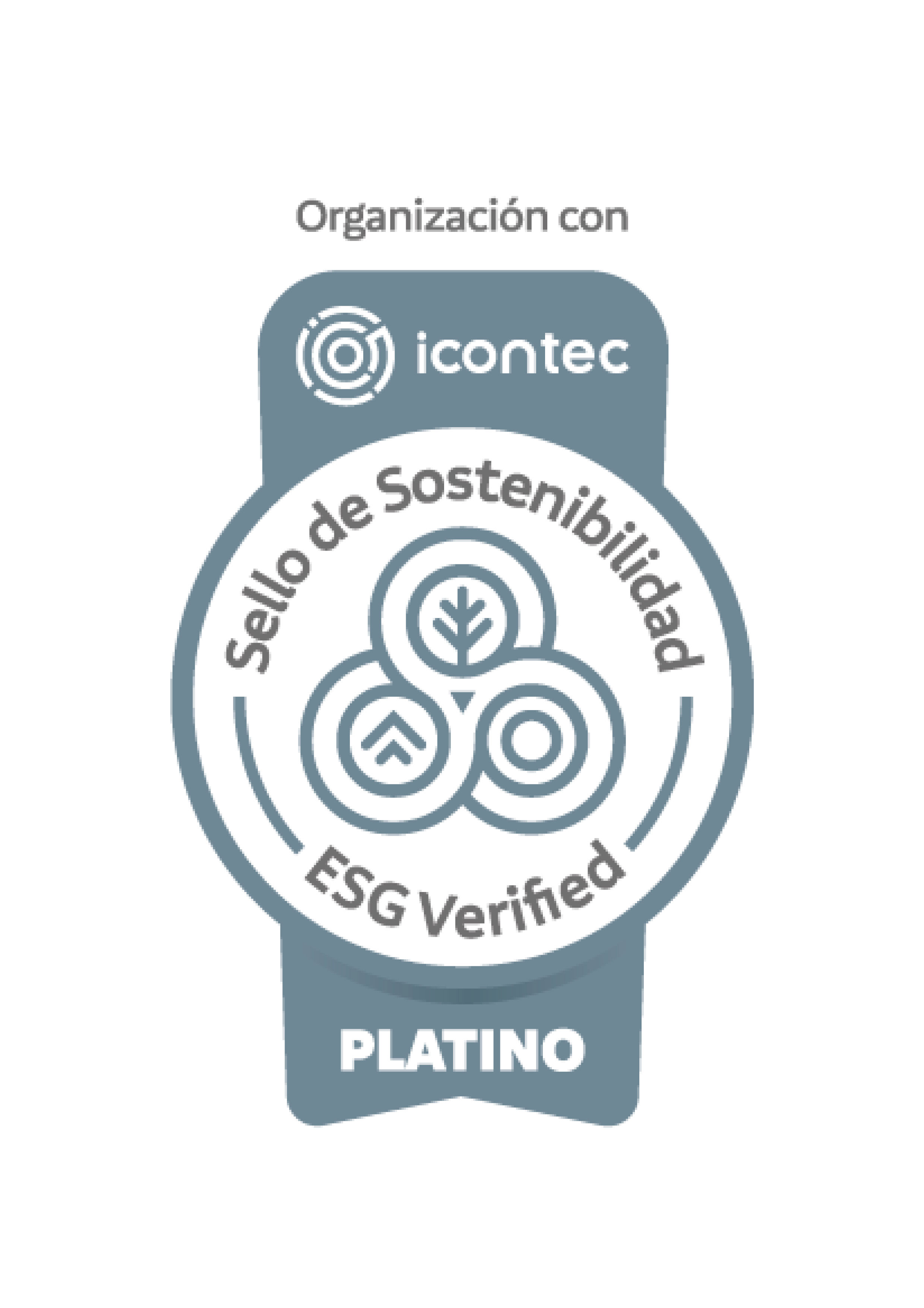 Sello de sustentabilidad - platino