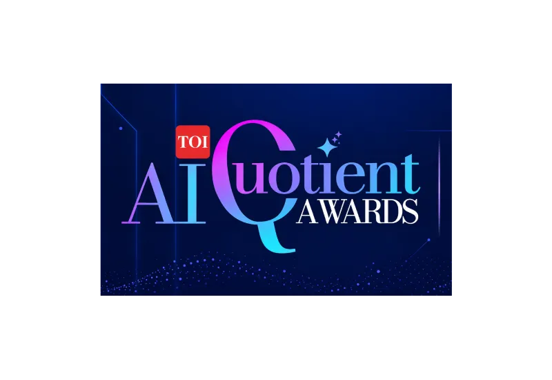 TOI AI Quotient award badge 2026