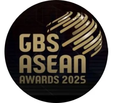 GBS ASEAN Awards 2025 logo recognizing excellence in global business services in ASEAN.