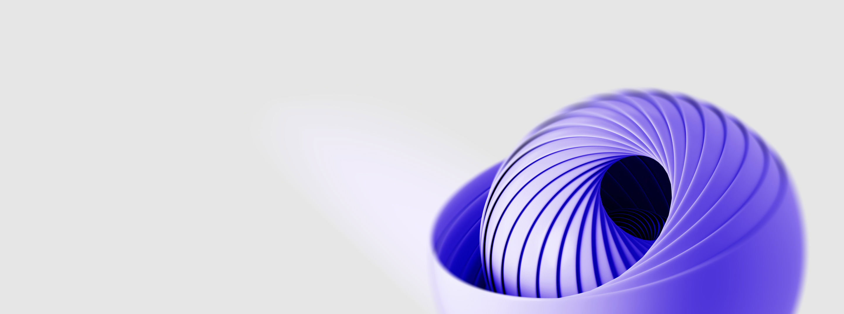 PurpleAbstract TP symbol representing orchestrated intelligence and harmonized digital business.