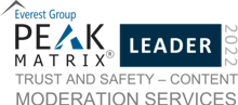 Everest group peak matrix logo from 2022.