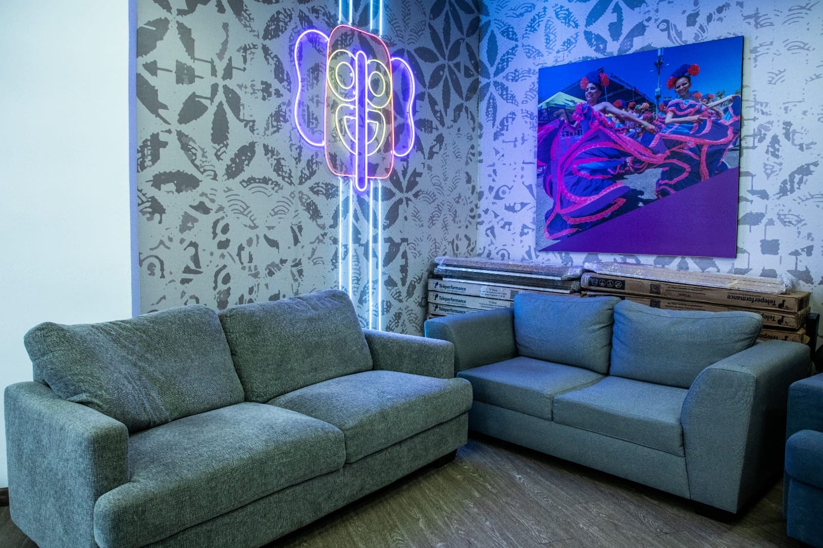 office cozy room