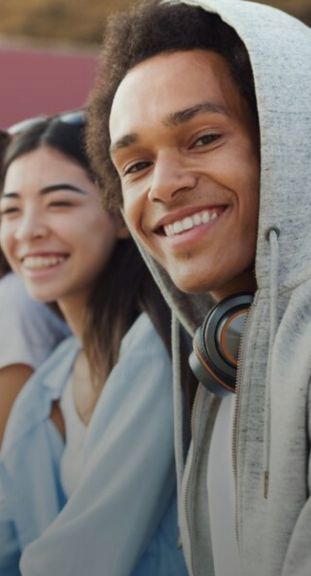 Smiling young man 