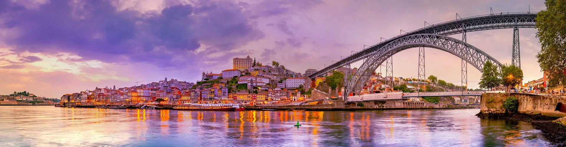 Porto cityscape showcasing the city's vibrant urban environment.