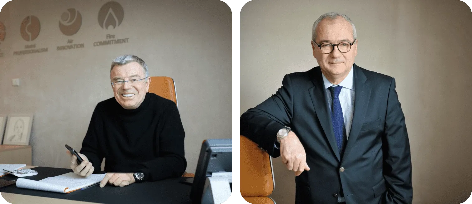 Daniel Julien and Olivier Rigaudy