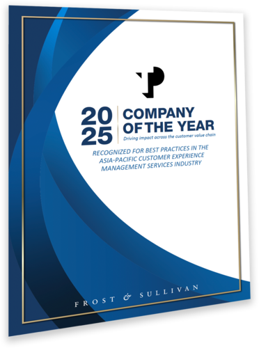 Mockup of the Company of the year - Driving impact across the customer value chain report