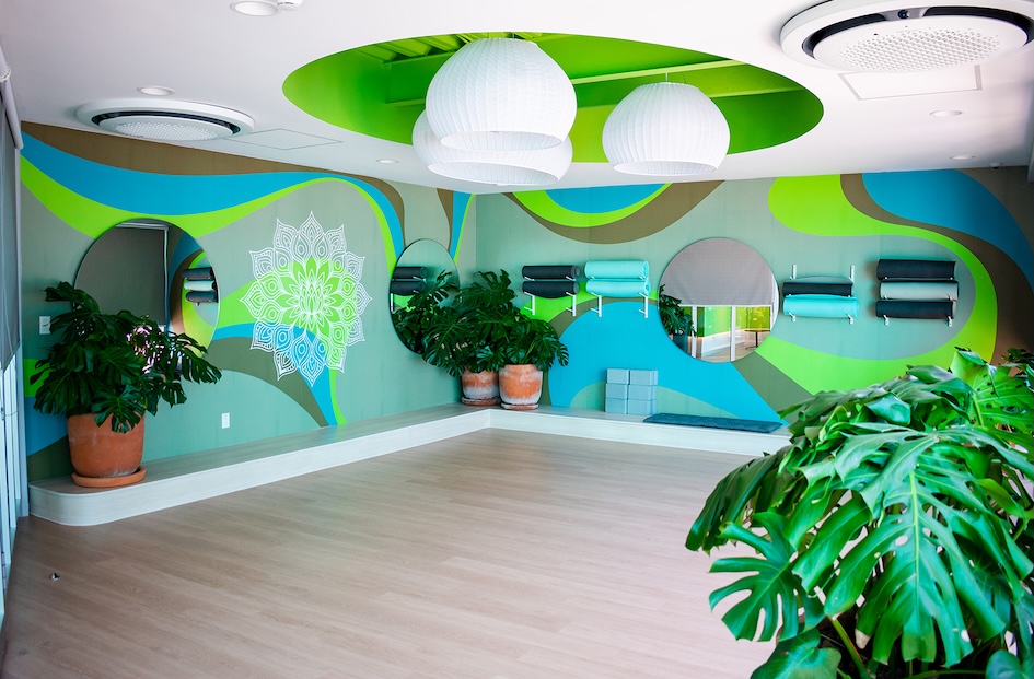 Modern workspace inside TP offices focused on productivity.