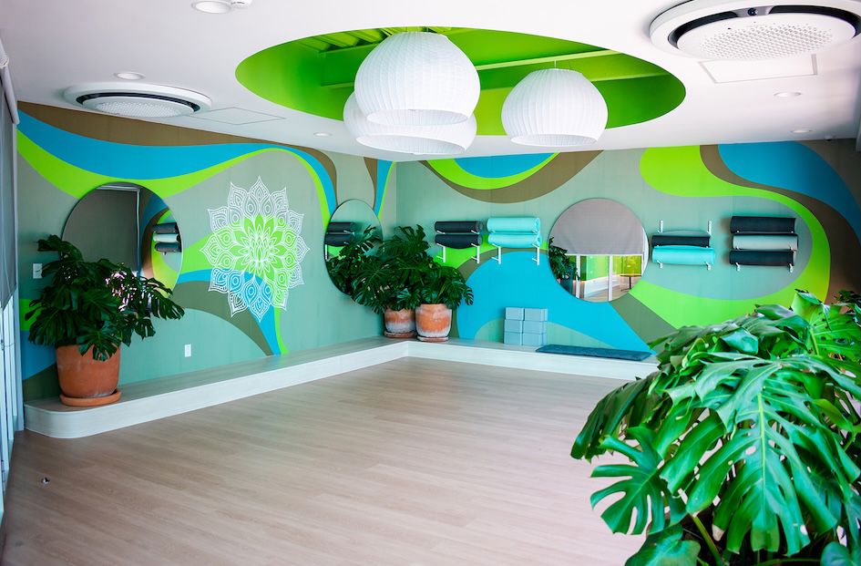 Modern workspace inside TP offices focused on productivity.