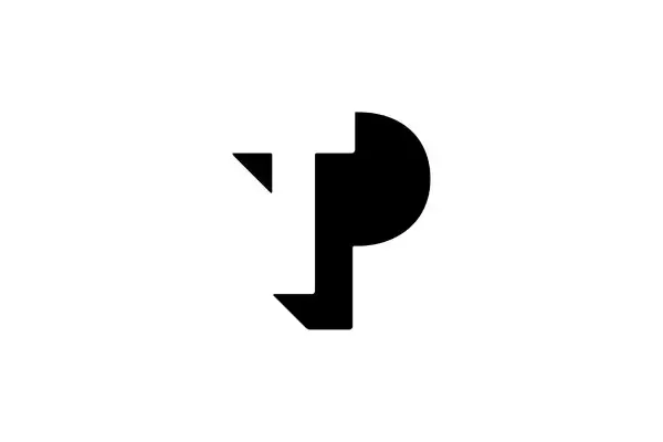 TP black logo displayed on a white background.
