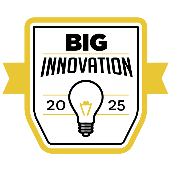 Big Innovation 2025 award badge