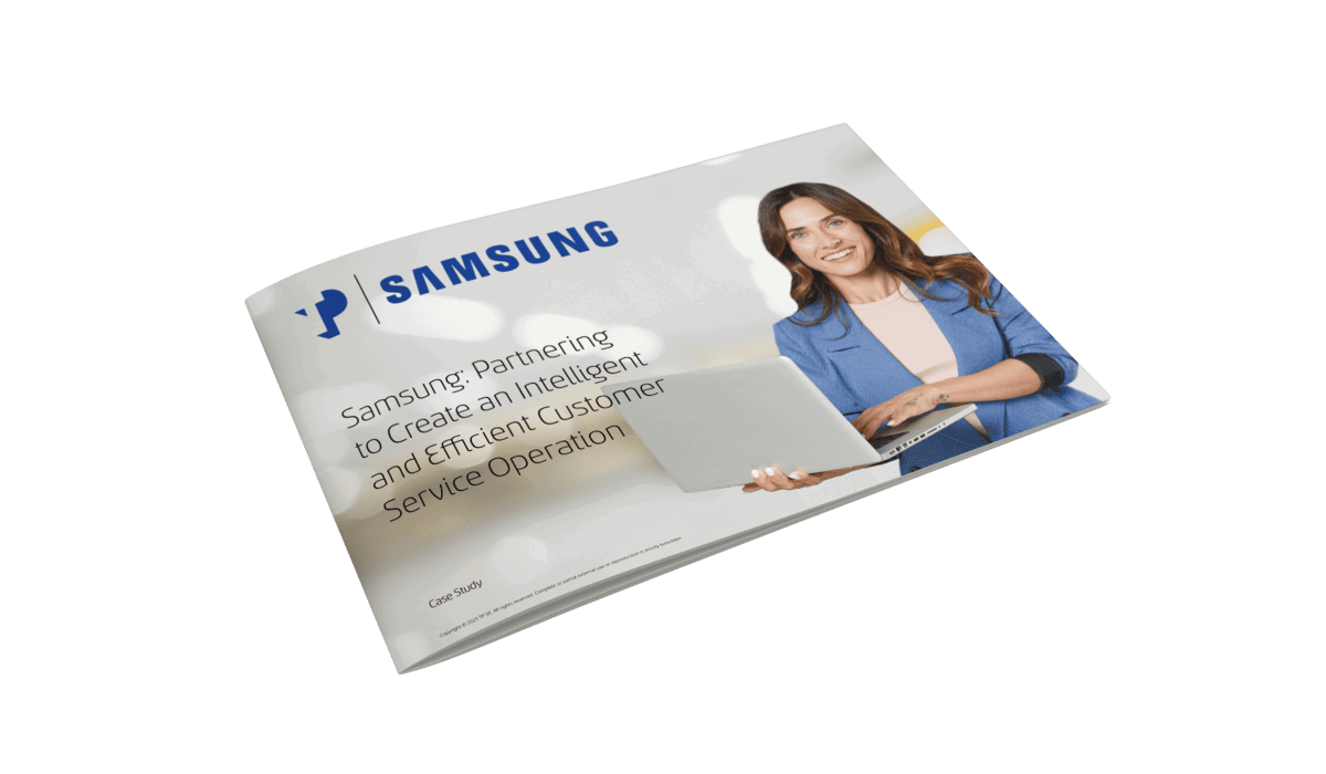 Samsung - Partnering to create an intelligent and efficient customer service.