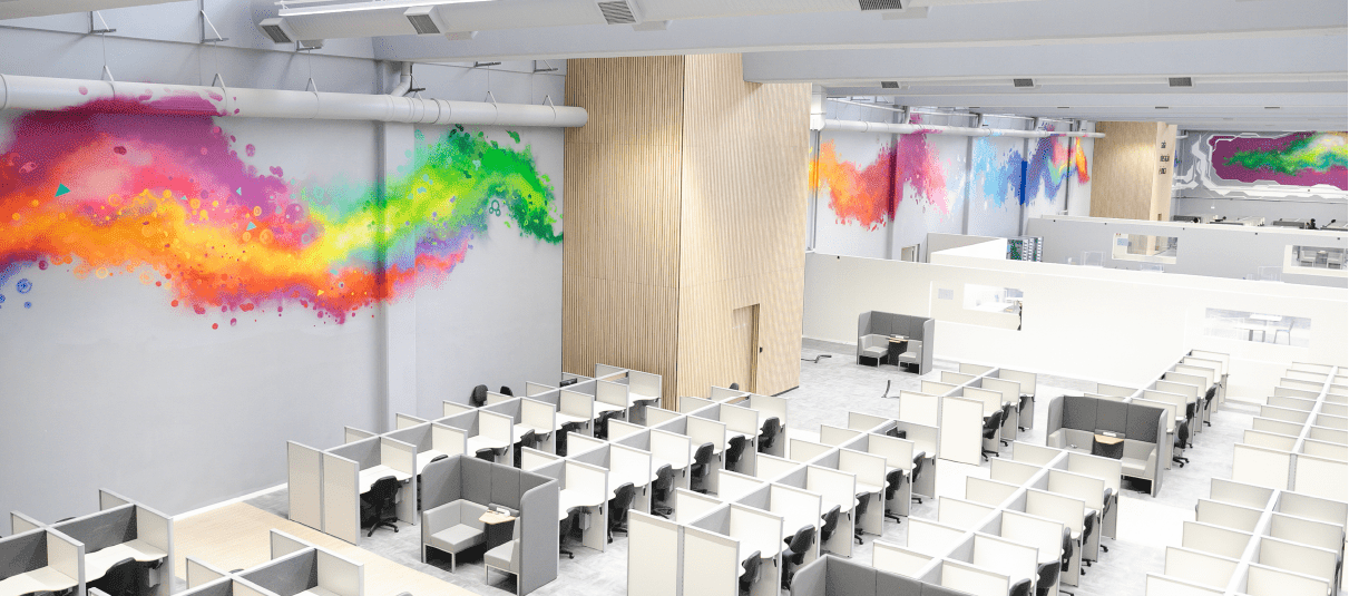TP in Brazil - administrative area at TP offices in Brazil.