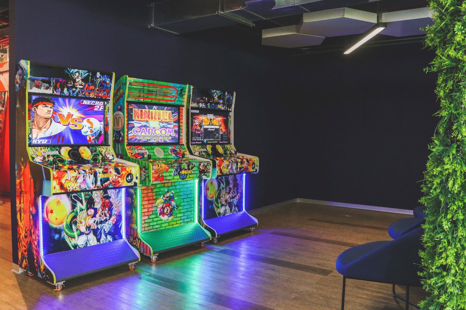 Maquinas de videojuegos en las sedes de TP Perú 