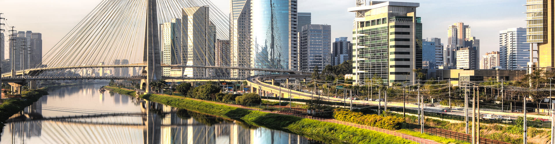 TP in Brazil banner highlighting landmarks of São Paulo.